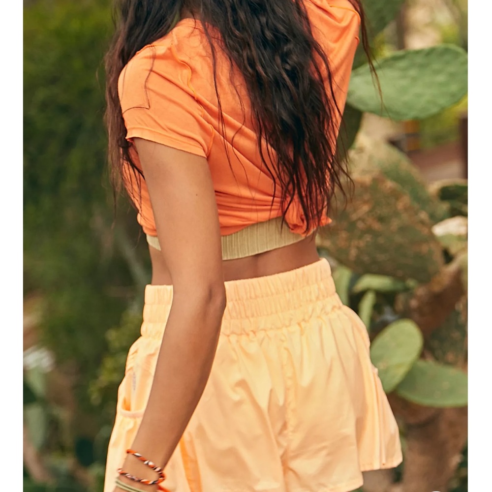 Get Your Flirt On Free People athletic shorts! Lightly worn, size Large.